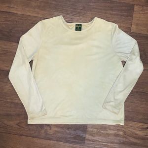Cabela’s Tan Faux Suede Long Sleeve Shirt